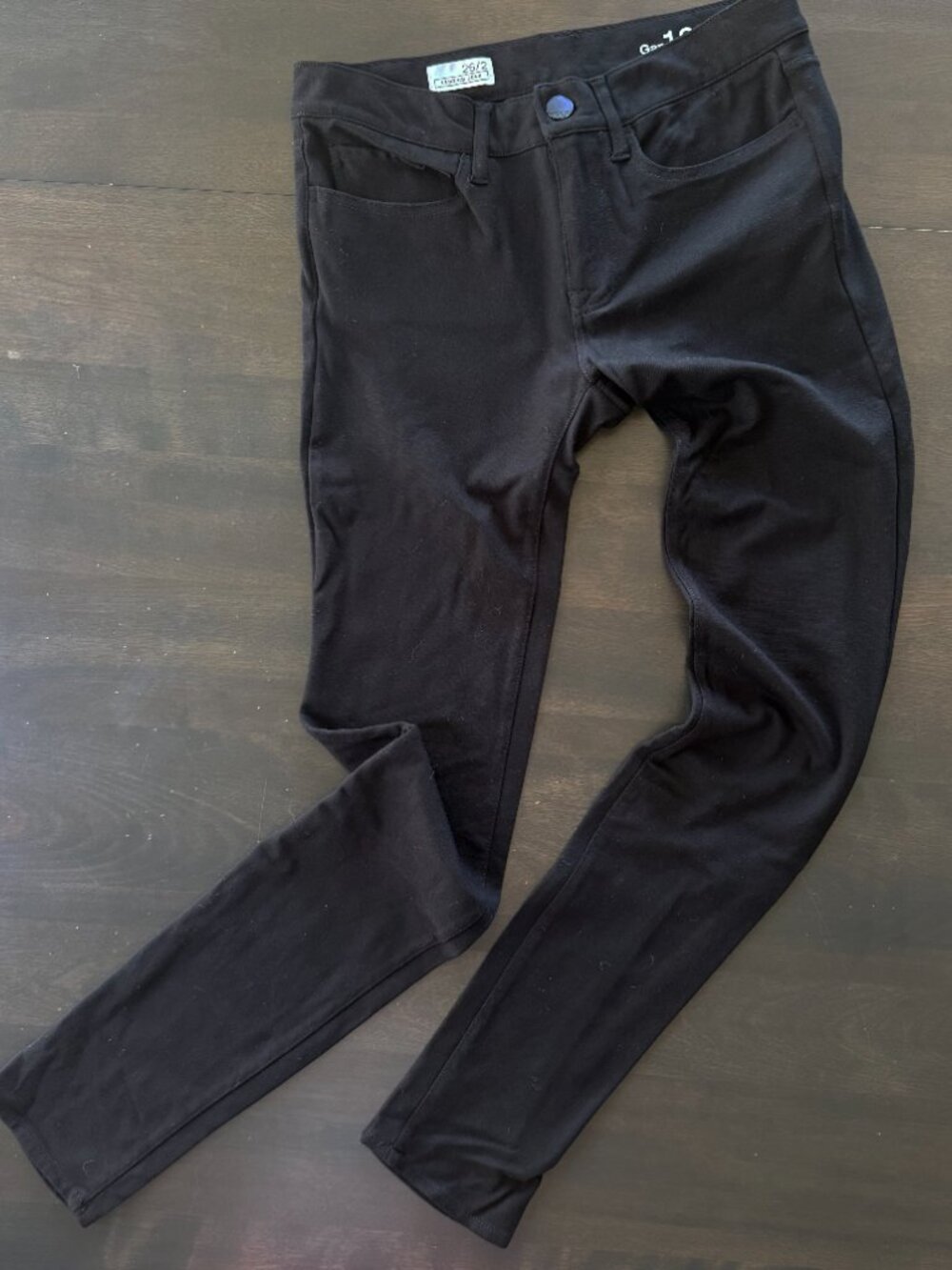 Gap 1969 Super stretch Legging Jean - Size 26/2 - Black
